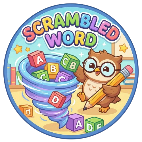 Scrambled Word Game Logo