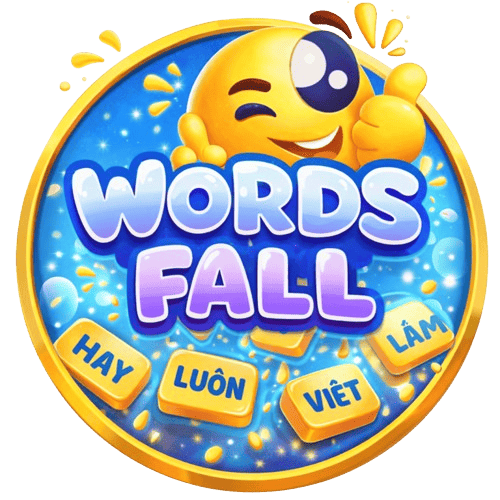 Words Fall Icon